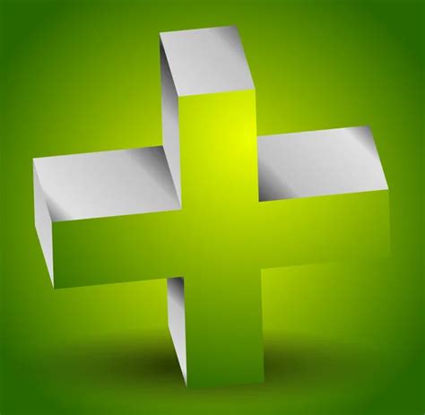 Repeatable Green Cross Sign Mark Symbol Medical Healthcare Background