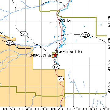 Thermopolis, Wyoming (WY) ~ population data, races, housing & economy