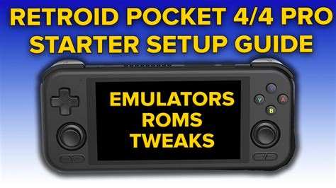 Retroid Pocket 4 4 Pro Setup Guide