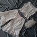 Edwardian Lingerie Set Open Drawers Camisole Corset Cover And