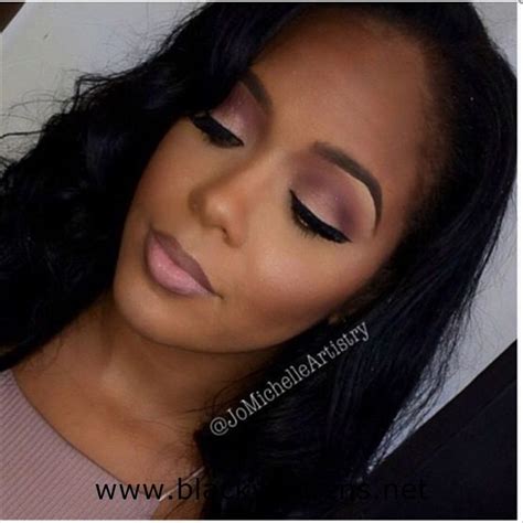 Cool Eyeshadow Ideas For Black Women Black Women Fashion Nude Lip