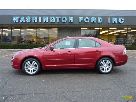 2007 Redfire Metallic Ford Fusion SEL V6 AWD 41631801 Photo 1