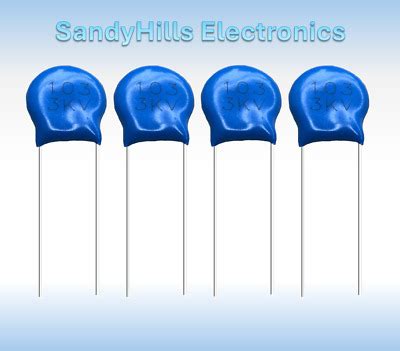 High Voltage Ceramic Disc Capacitor 5 PF To 100 NF 1 KV 2 KV 3 KV