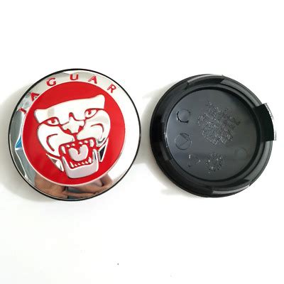 Jaguar Hub Cap Rim Lid Hub Caps Xf Xjl Xk X Type Red Mm Pcs