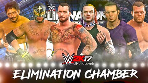 Wwe 2k17 Caws Elimination Chamber Match Ps4 Gameplay Youtube