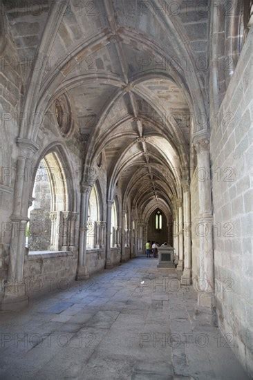 A Hall With Gothic Vaults In The Cathedral Of Evora Portugal 2009