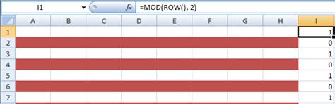 Excel Spreadsheets Help: How to Make Alternating Row Colors in Excel