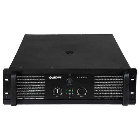 Krown Dual Channel Stereo 3000 Watts DJ Series Amplifier KPA 3000