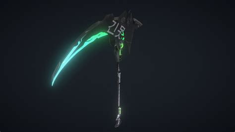 Concept Futuristic Scythe Scythe Esp Nas D Model By Kevin Loupia