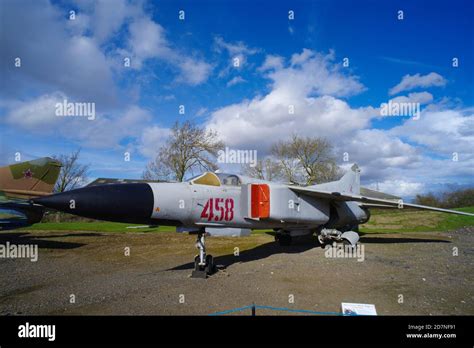 Mikoyan Gurevich Mig 23ML 024003607 07 Newark Air Museum Stock Photo