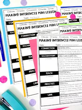 Making Inferences Mini Lessons By Ciera Harris Teaching Tpt