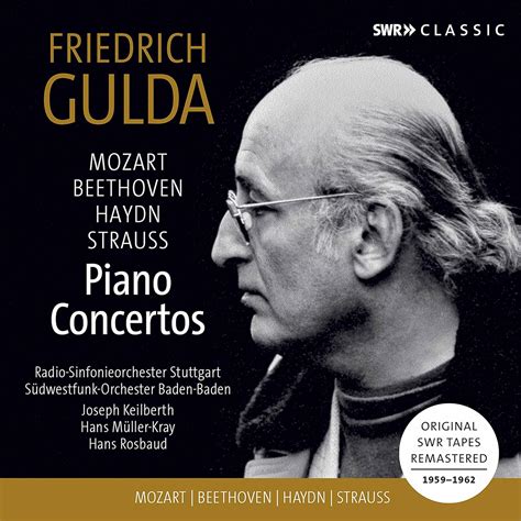 Friedrich Gulda Piano Concertos By Mozart Haydn Beethoven Strauss