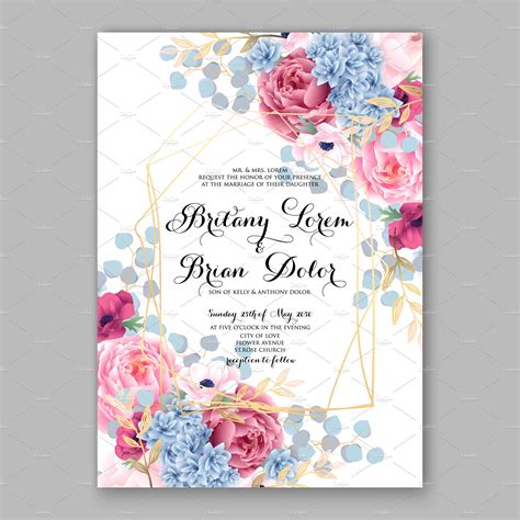 Ai Wedding Invitation Templates