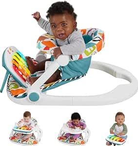 Amazon Fisher Price Baby Portable Chair Deluxe Kick Play Sit Me