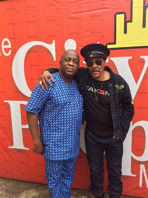 Legendary Reggae Artiste Majek Fashek Storms City People Corporate