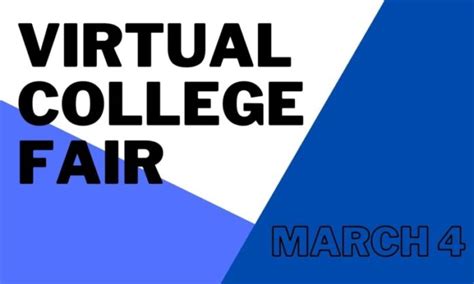 Registration Opens for Virtual College Fair - Williamson Source