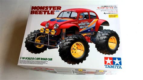 Unboxing The Tamiya Monster Beetle 2015 Assembly Kit 58618 Youtube