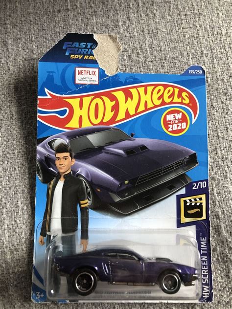 Hot Wheels 133 250 Purple Ion Motors Thresher Fast Furious Spy Racers