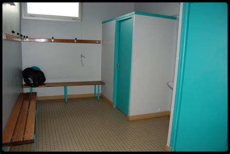 Les vestiaires Club de tennis Fougères Espérance