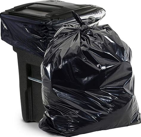 Buy Aluf Plastics Gallon Mil Black Heavy Duty Garbage Bags