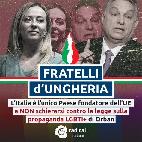 Radicali Italiani On Twitter La Commissione UE Fa Causa All Ungheria