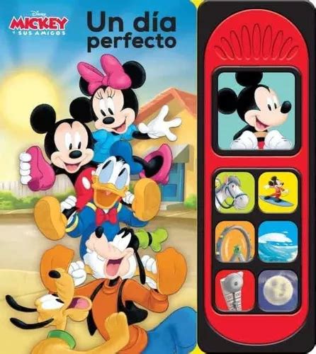 Libro Disney Mickey Un D A Perfecto Env O Gratis