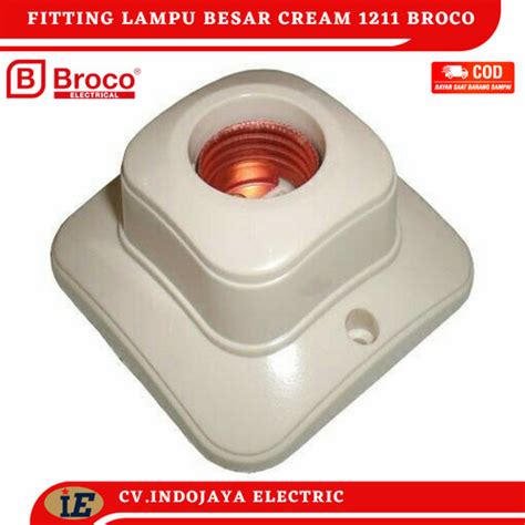 Jual Fitting Persegi Plafon New Broco 1211 Fiting 210 L Kab