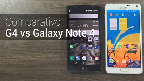 Comparativo G Vs Galaxy Note Tudocelular Youtube