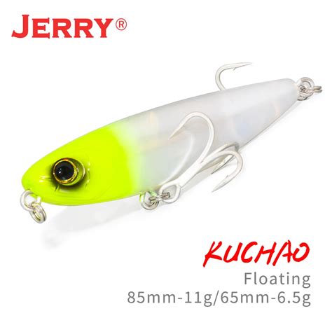 Jerry Kuchao Topwater Pencil Rock Fishing Lure 65 85mm 6 6 11 1g