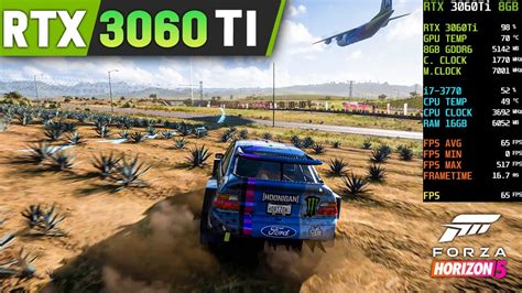 Forza Horizon 5 Rtx 3060ti 8gb I7 3770 Ultra Setting 1080p Youtube