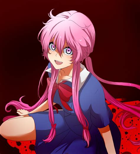 Gasai Yuno Mirai Nikki Image 893343 Zerochan Anime Image Board