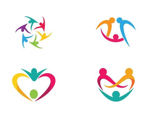 Premium Vector Community Care Logo Template