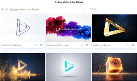 Best Online Intro Makers With Free Intro Templates