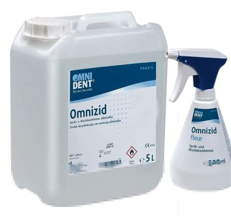 Omnizid Do Dezynfekcji Powierzchni 500 ML Lemon Higiena Med