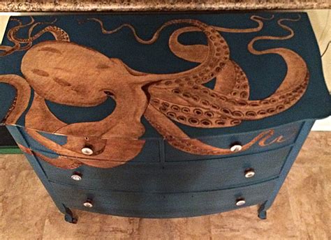 Stain Shaded Octopus Flipping Furniture Chalk Paint Stain