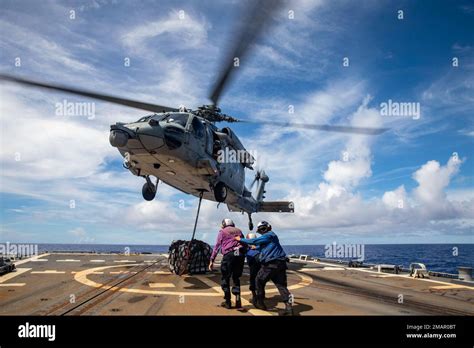 PHILIPPINE SEA June 2 2022 Sailors Aboard The Arleigh Burke Class