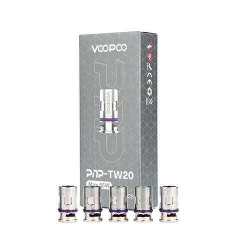 PnP TW Coils By Voopoo A Set Of 5 Coils For Cartridges A L