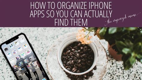 How To Organize Your IPhone Apps YouTube