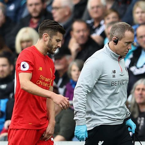 Adam Lallana Injury: Liverpool Star Injures Groin vs. Swansea City ...