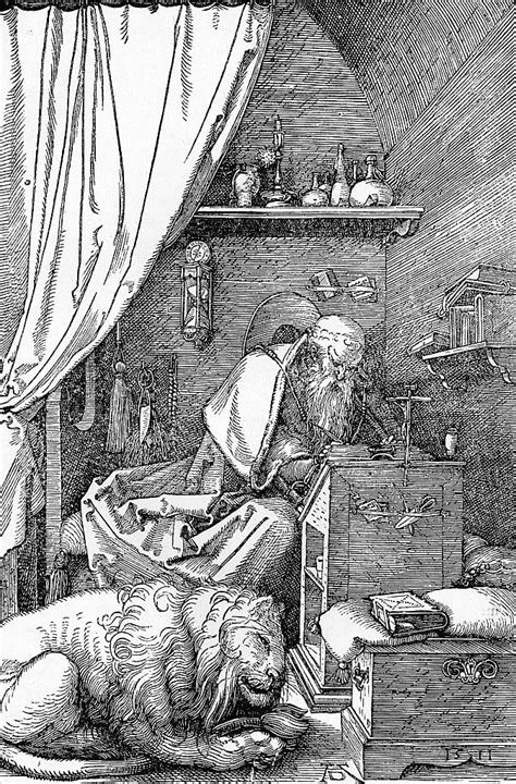 St Jerome In His Cell By Albrecht D Rer