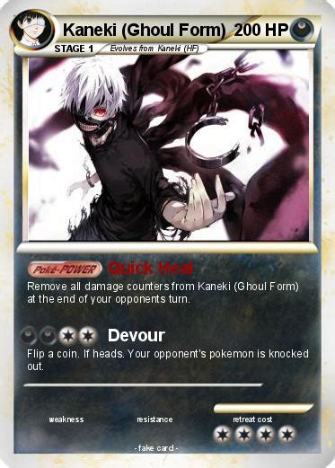 Pokémon Kaneki Ghoul Form - Quick Heal - My Pokemon Card