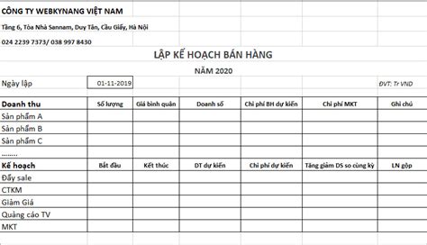 Hướng Dẫn Cách Lập Bản Kế Hoạch Kinh Doanh Hoàn Chỉnh Với Cấu Trúc đơn