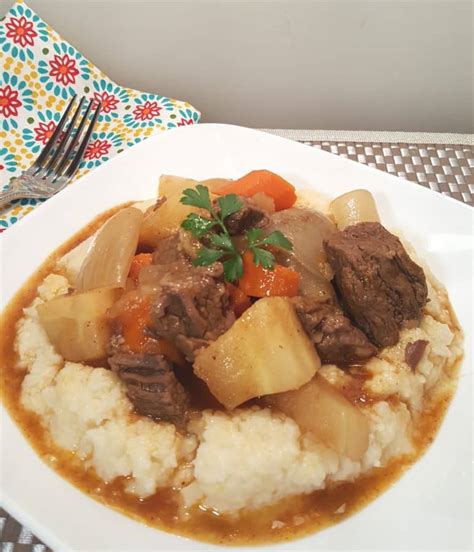 Pressure Cooker Beef Stew With Root Vegetables Instant Pot This Old Gal