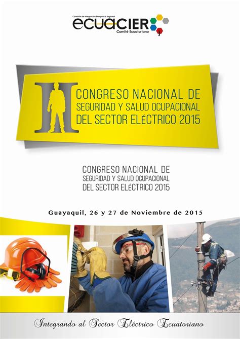 Ii Congreso De Seguridad Y Salud Ocupacional Ecuacier