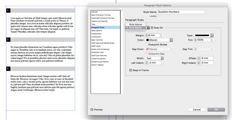 Paragraph Styles Styling Numbered Lists In Indesign Graphic Design