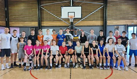 La Bâtie Neuve Les jeunes basketteurs en stage