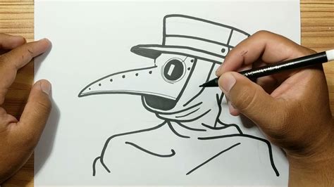 How To Draw PLAGUE DOCTOR YouTube