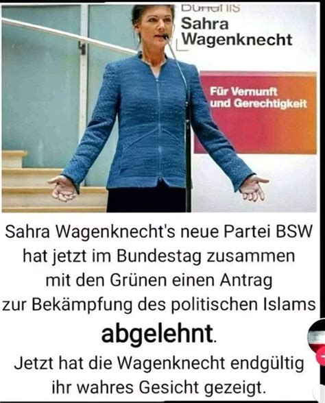 Das BSW hätte gegen Islam Morde im Bundestag stimmen können das BSW