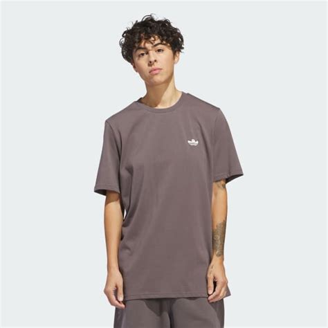 Adidas Shmoofoil Featherweight Short Sleeve Tee Brown Free Shipping