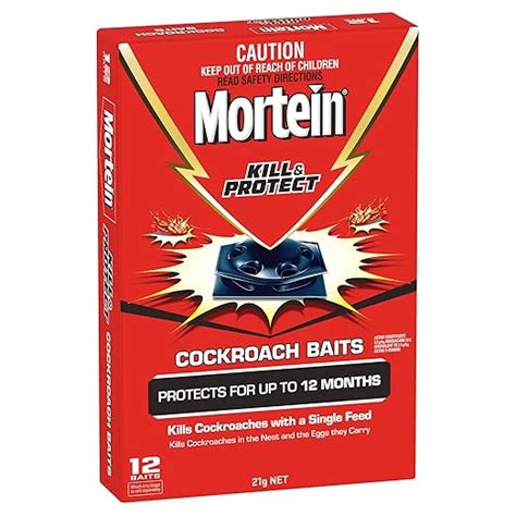 Mortein Kill & Protect Cockroach Baits, 12 Baits : Amazon.com.au: Garden